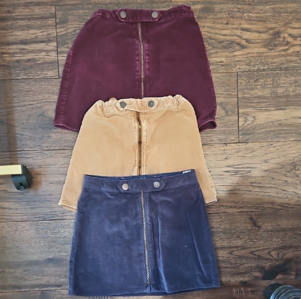 Zara  Skirt Bundle - Purple, Tan, and Blue